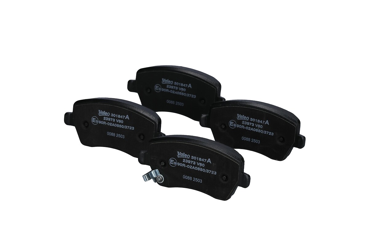 Jeu de 4 plaquettes de frein VALEO ref. 301847A